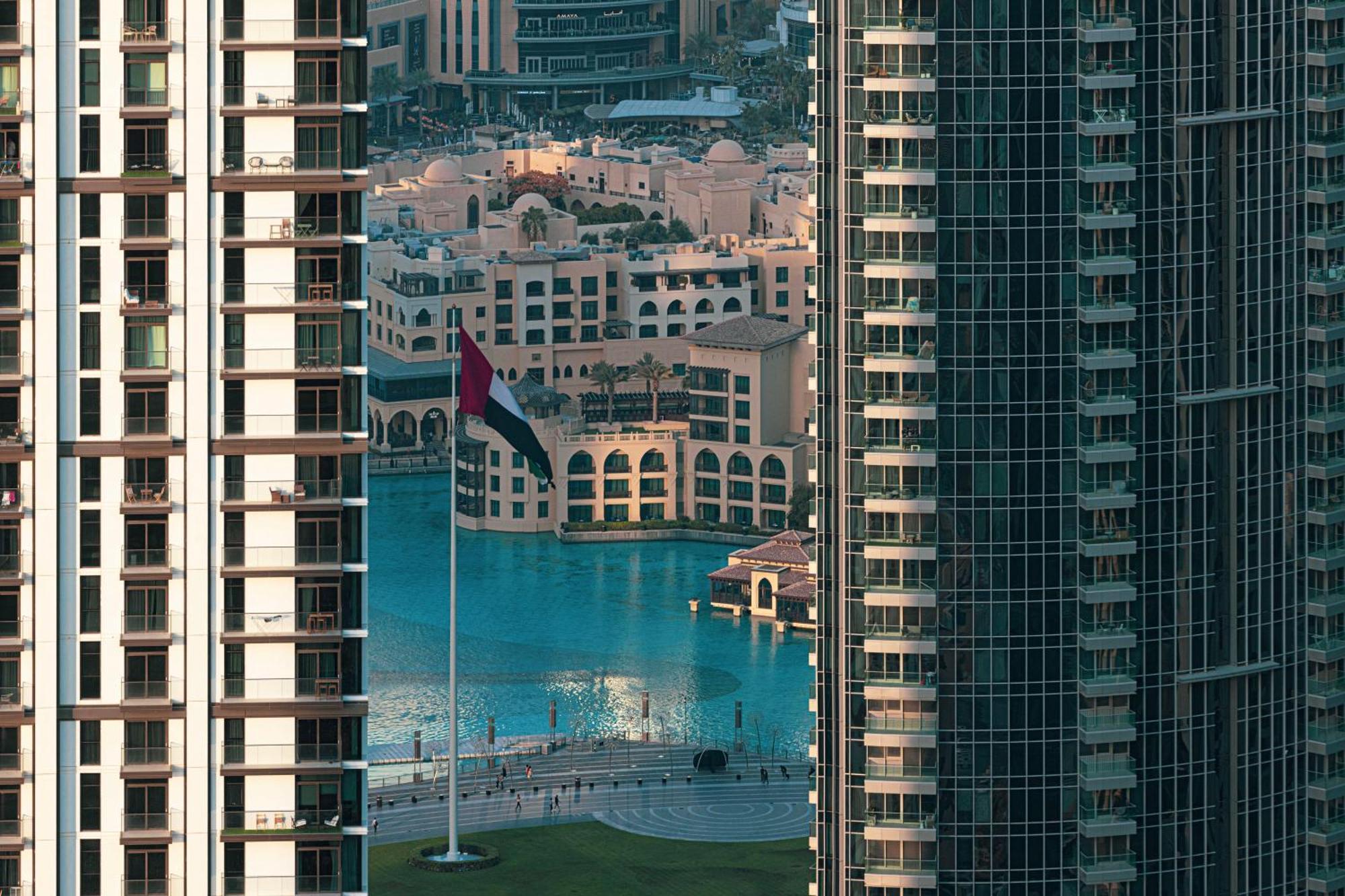 Paramount Midtown, Infinity Pool, Burj Skyline Views Apartment Dubai Exterior photo