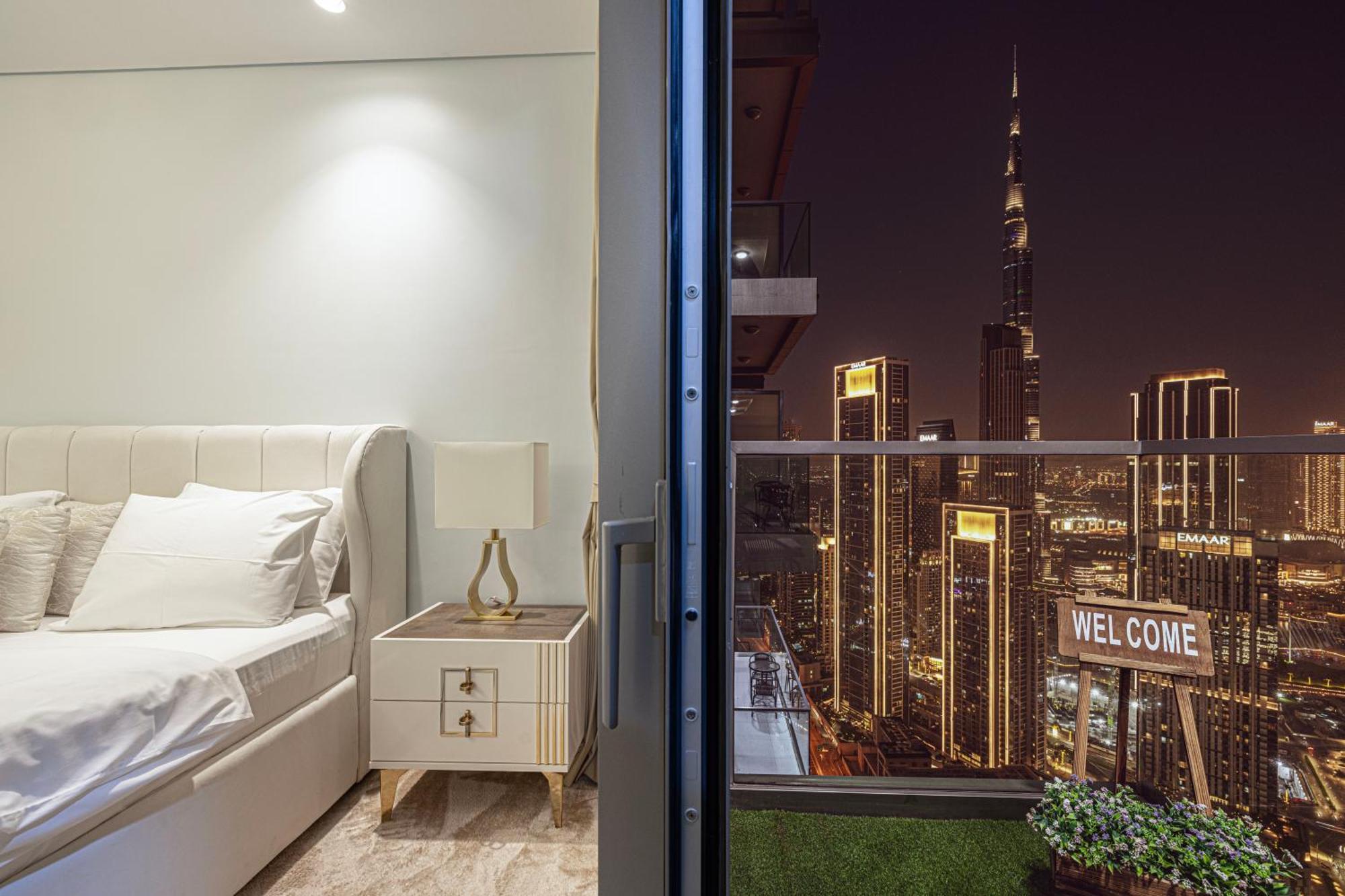 Paramount Midtown, Infinity Pool, Burj Skyline Views Apartment Dubai Exterior photo